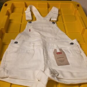 Levi's Classic White Shortalls
